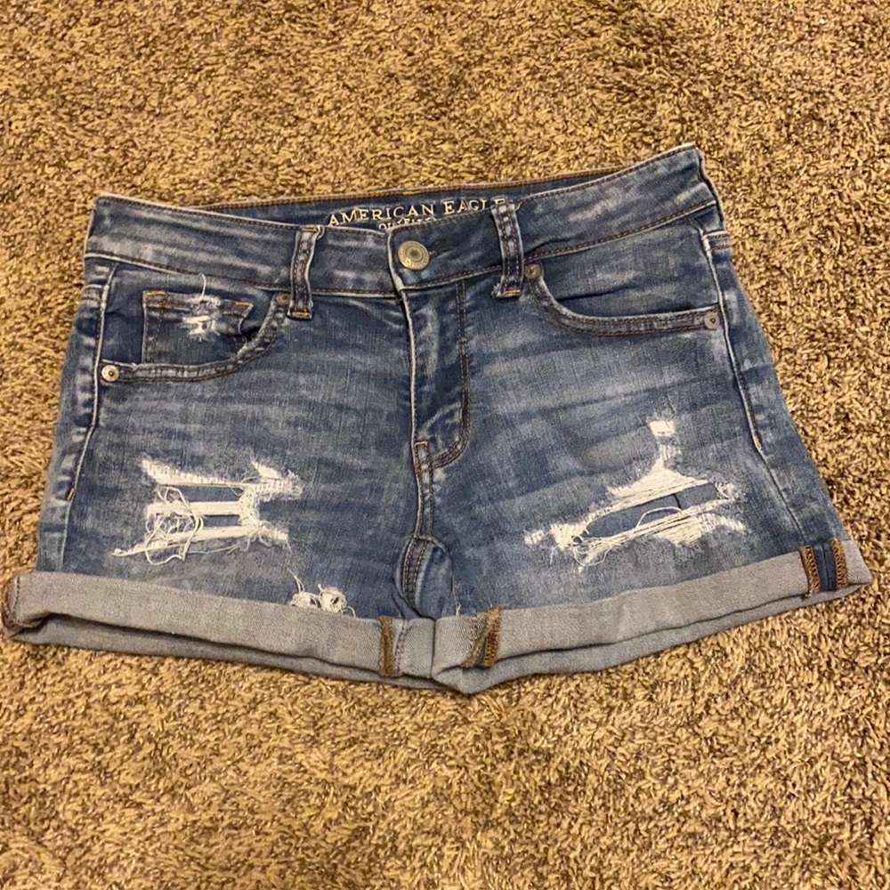 America Eagle jean shorts